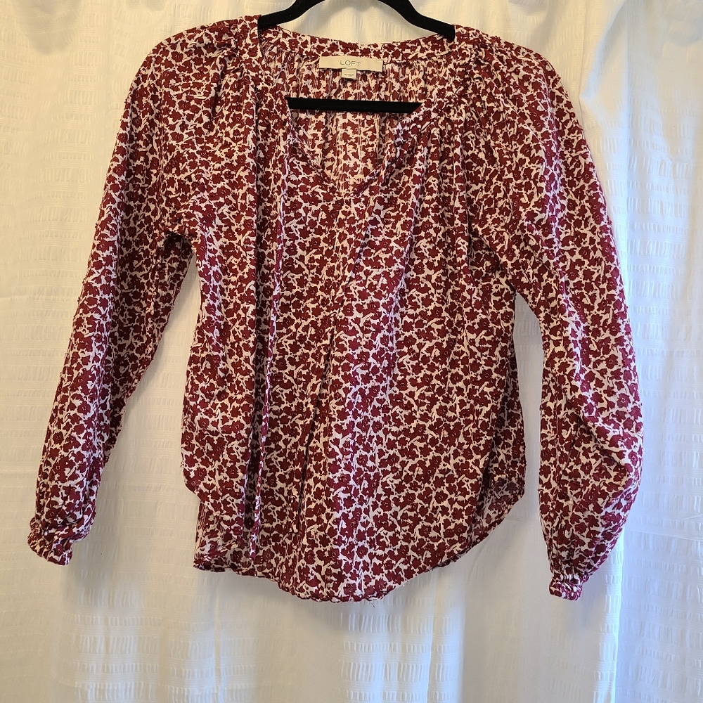 Loft floral top